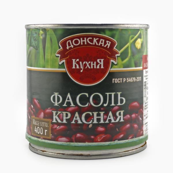 Фасоль ДОНСКАЯ КУХНЯ красная 420 гр ж/б